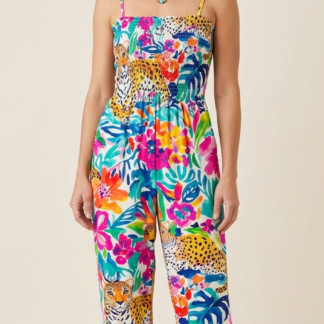Pedal Pounce Womens Romper